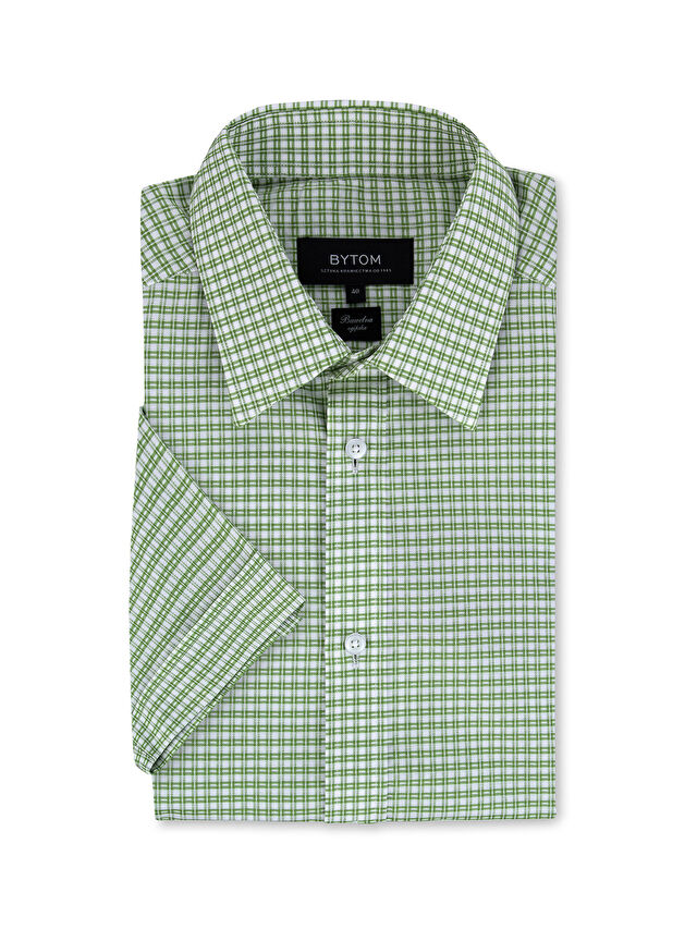 ZIELONA KOSZULA KRÓTKI RĘKAW