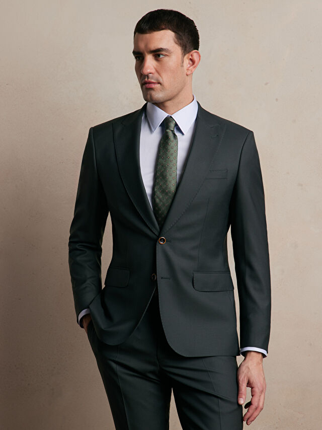 ZIELONA MARYNARKA DO GARNITURU - MIKSUJ I ŁĄCZ