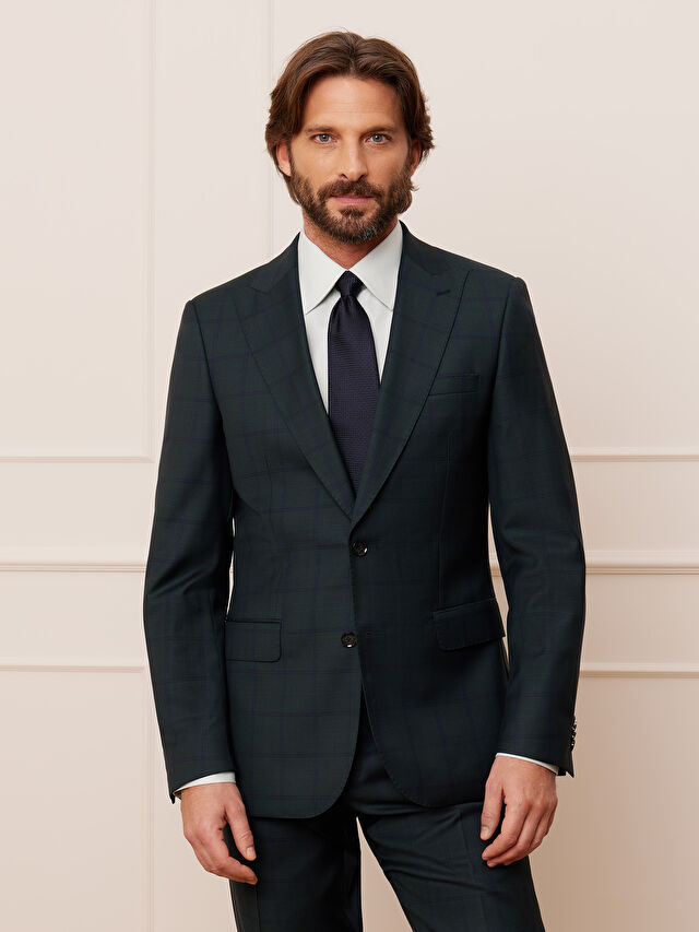 ZIELONA MARYNARKA GENUA DO GARNITURU - MIKSUJ I ŁĄCZ