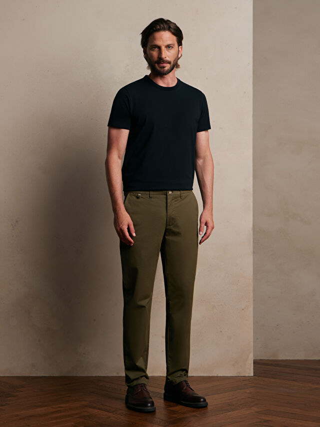 SPODNIE CLARENCE W KOLORZE KHAKI