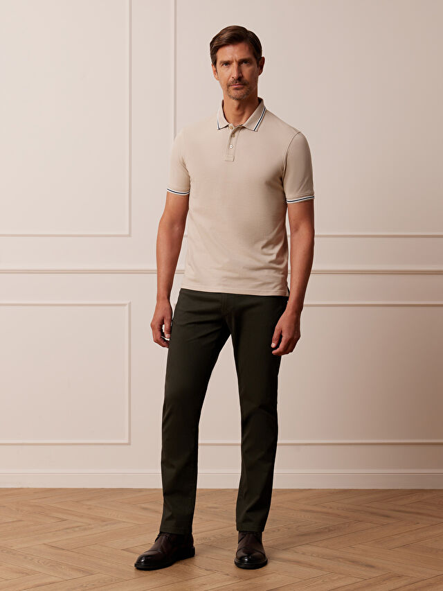 ZIELONE SPODNIE NAPOLEO