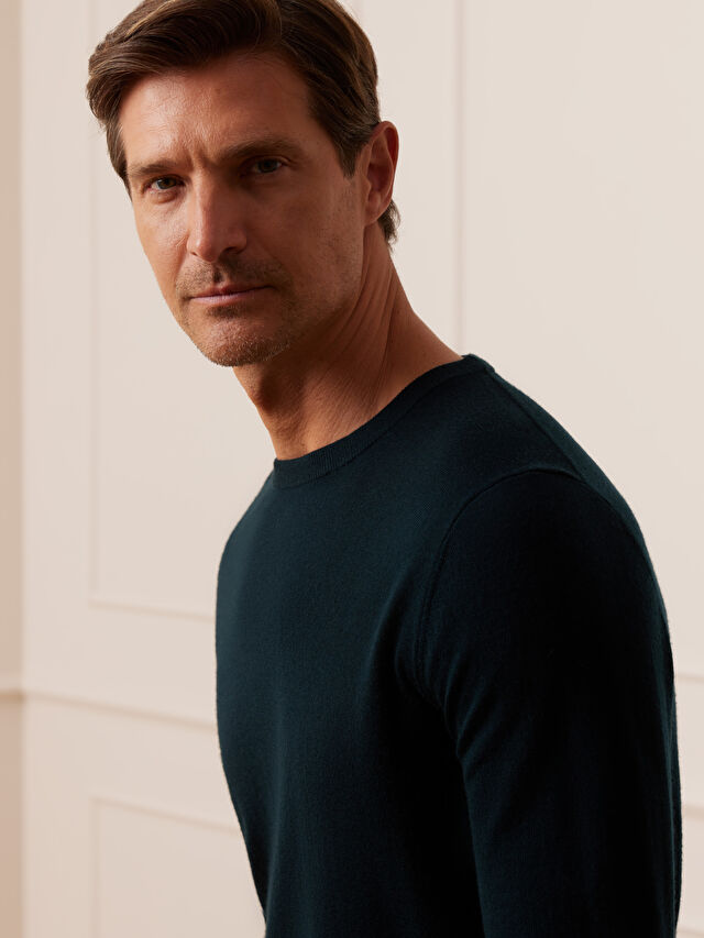 ZIELONY SWETER LAUREL