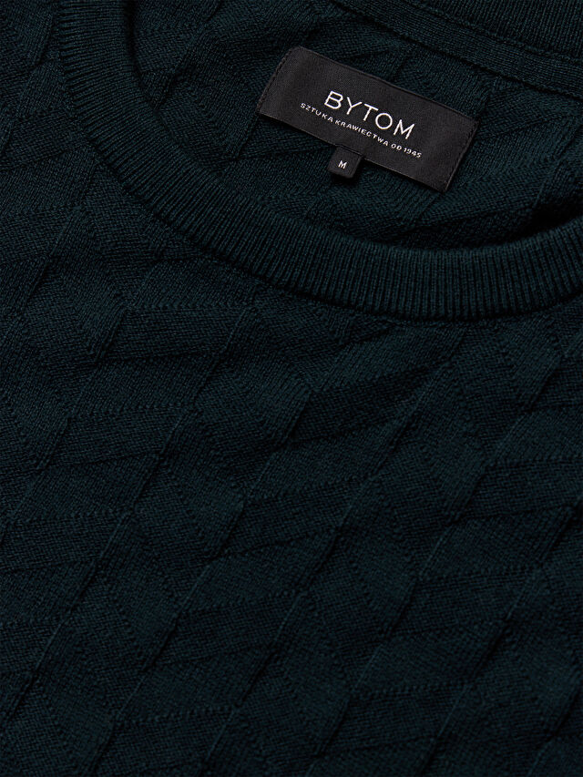 ZIELONY SWETER JOSHUA