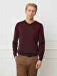 BRĄZOWY SWETER GLASGOW