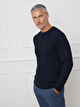 FIOLETOWY SWETER ANDREW