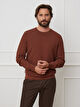 GRANATOWY SWETER ALBERTO