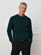 GRANATOWY SWETER ANTON