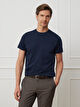 GRANATOWY T-SHIRT TOMSONN