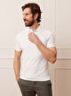 NIEBIESKIE WYSZCZUPLONE POLO SISLEY